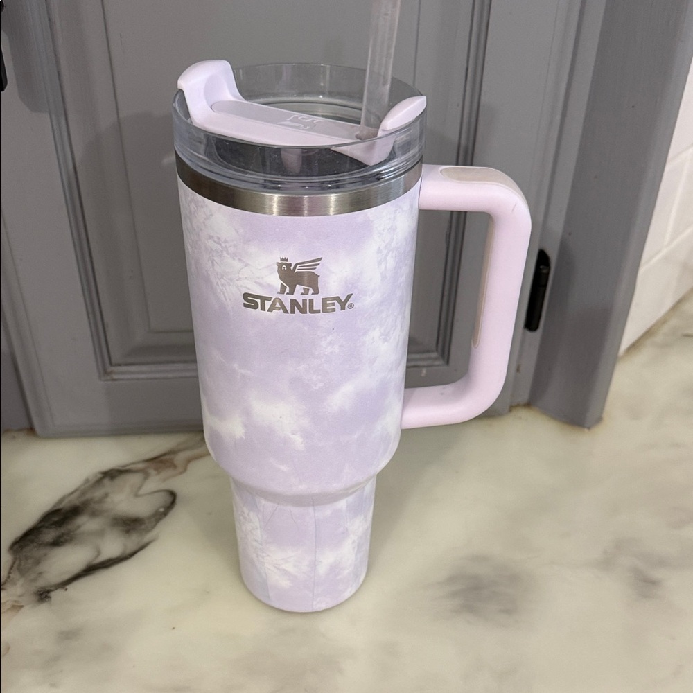 Stanley Pastel Purple Tumbler with Handle